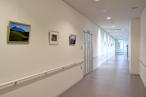 長岡病院の渡り廊下の画像