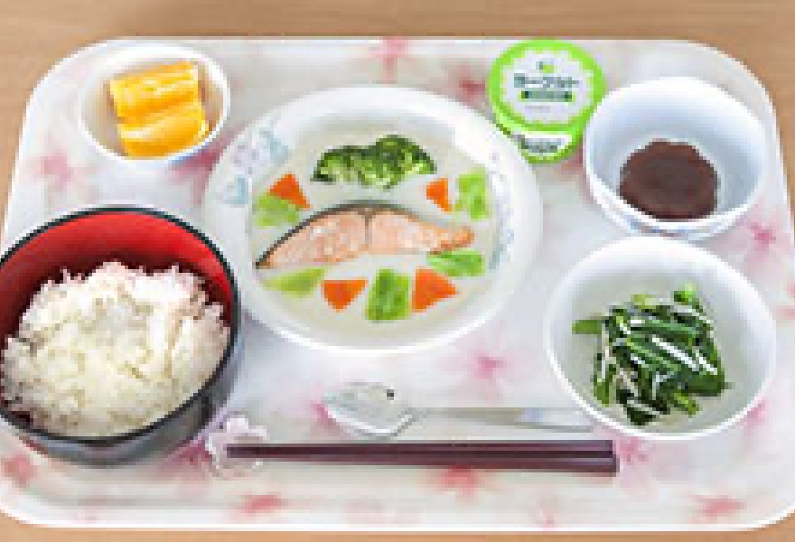 病院のお食事画像